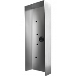Doorbird Protective-Hood for D21xKV Video Door Stations, stainless steel V4A, brushed, for in use with surface mounting housing